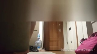 Girl Opens Door Naked