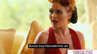 She has sex with her brother-in-law in the summer house where they go as guests. Porn with Turkish subtitles.